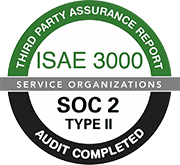 											                                Unsere Akkreditierung nach ISAE3000 SOC 2 (Type 2)		                            								